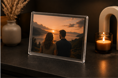 Acryl fotoframe met magneet