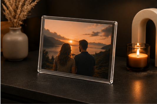 Acryl fotoframe met magneet